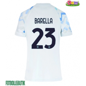 Inter Milan Nicolo Barella #23 Bortatröja Kvinnor 2025-26 Kortärmad